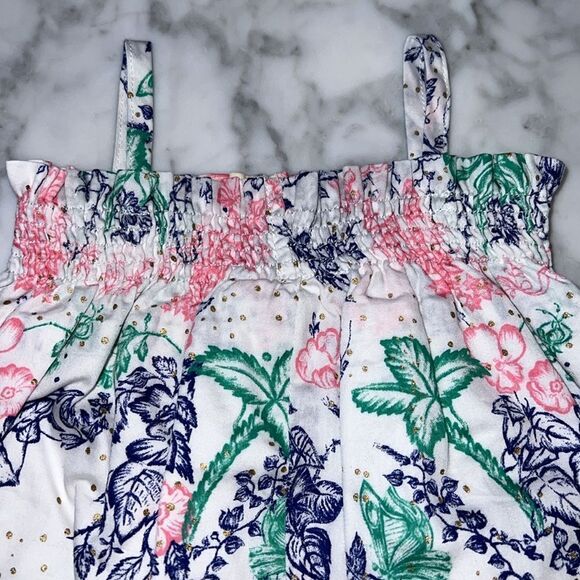 BABY DIOR NWOT GOLD BEAUTIFUL ROMPER 3M - Picture 9 of 10